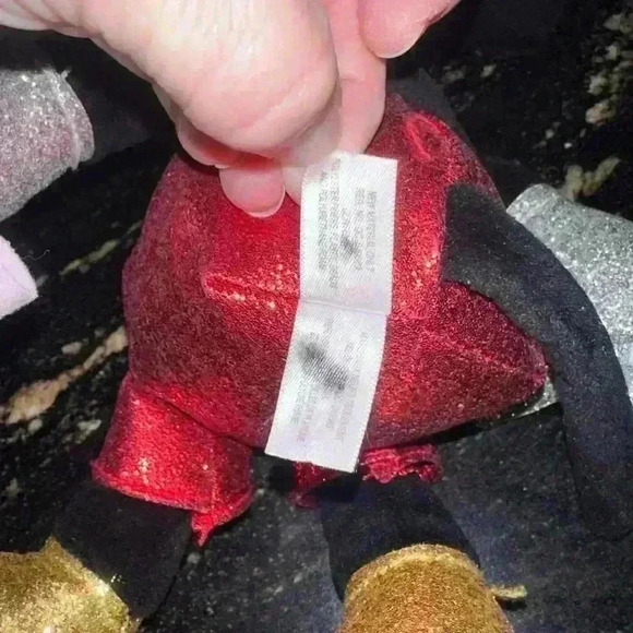 Ty Beanie Buddy Mickey Mouse Plush Toy One Size Black Red - Picture 12 of 14